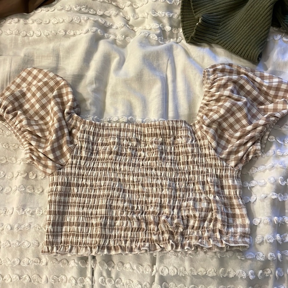 rustic checker shirt